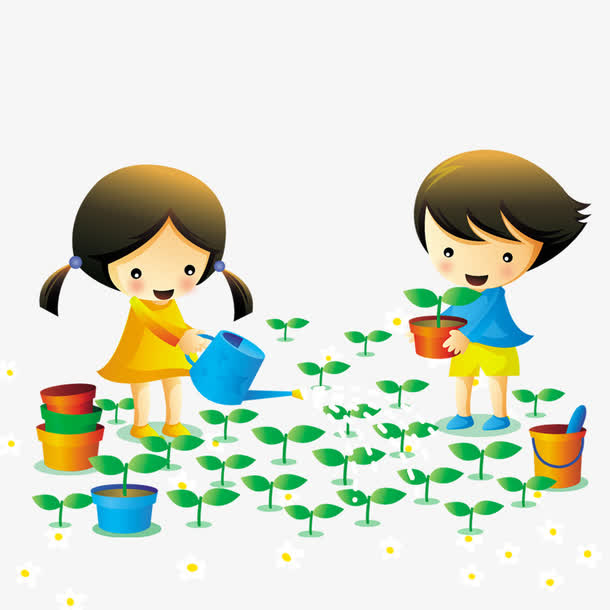 种植浇水免抠