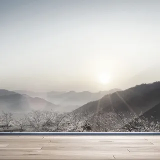 山顶风景自行车电动车主图高清