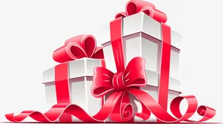 白色堆砌礼盒海报背景七夕情人节