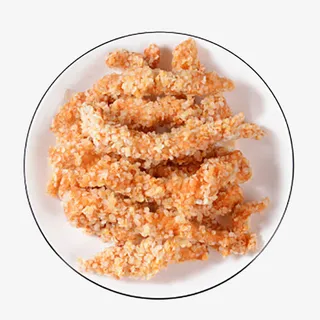 碟子上得雪花鸡柳免抠