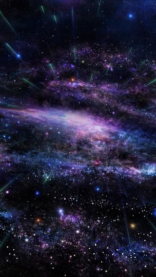 科幻星空H5背景高清
