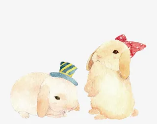 动物手绘插画免抠