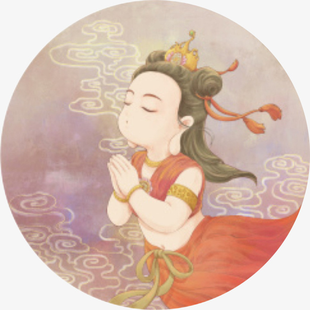 中国风敦煌文化元素免抠