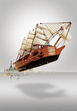 企业文化海报背景素材高清