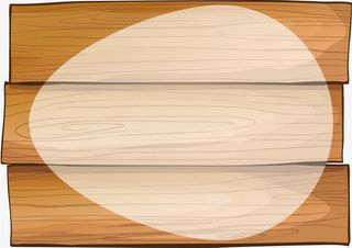 木板标题框免抠