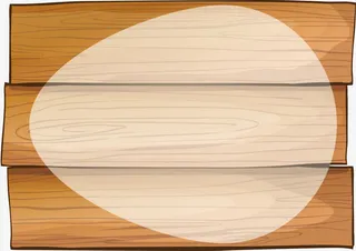 木板标题框免抠