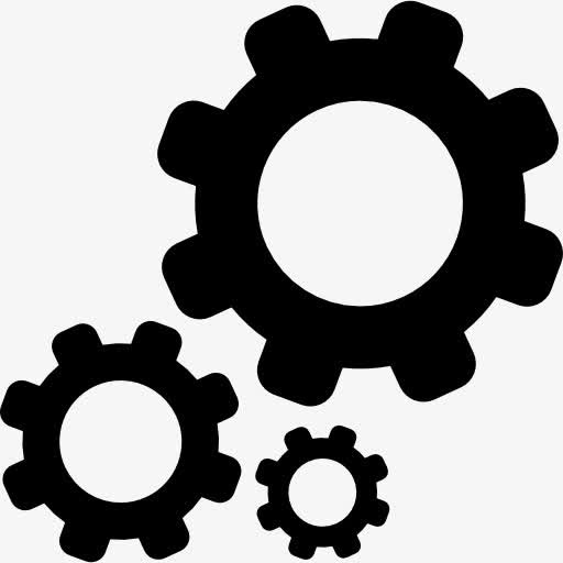 三齿轮配置工具图标免抠