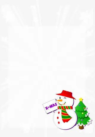 圣诞贺卡免抠