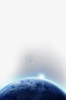 科技元素光效星球太空免抠 科技元素光效星球太空免抠