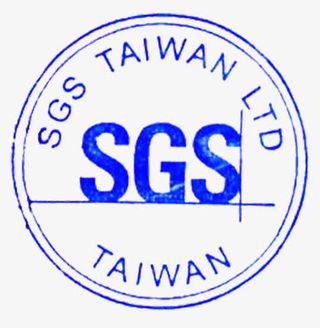 蓝色印章效果SGS通过标签免扣免抠