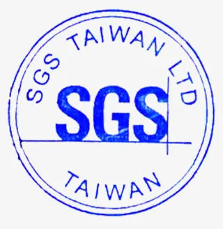 蓝色印章效果SGS通过标签免扣免抠