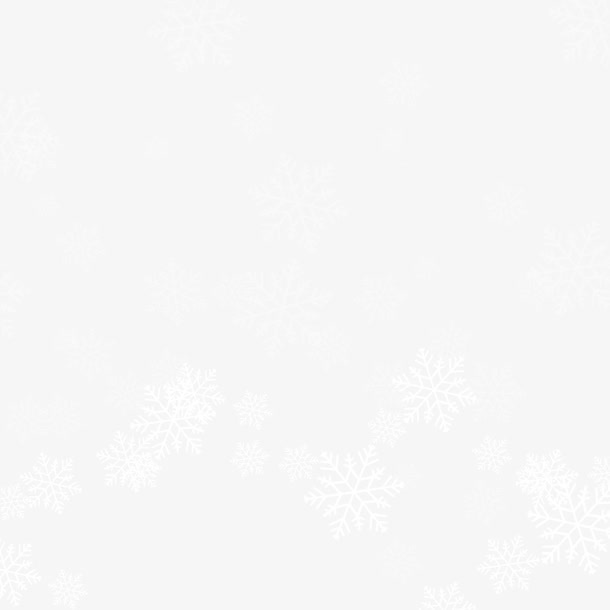白色清新雪花背景