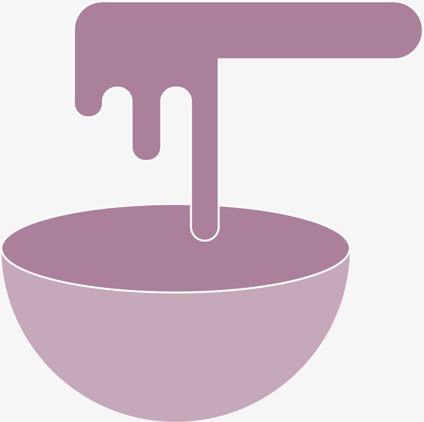 蜡碗，脱毛蜡，图标，icon免抠