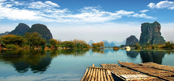 山水风景画高清