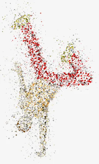 街舞矢量人物免抠