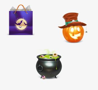 万圣节节日素材免抠