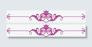 婚礼logo爱心图形免抠