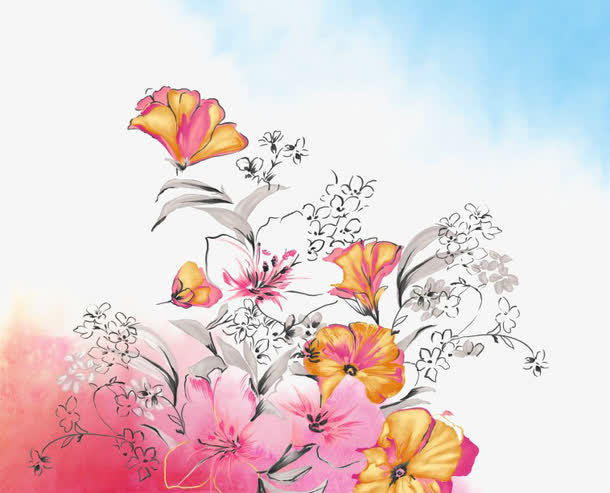 牵牛花瓣免抠