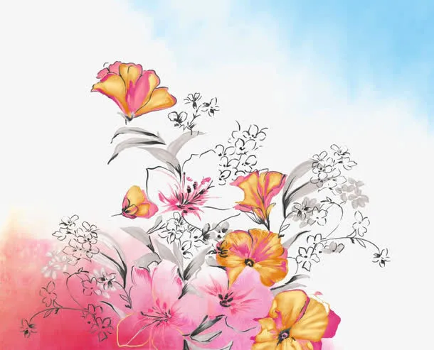 牵牛花瓣免抠