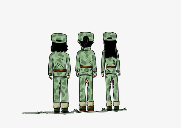 青春的美好免抠