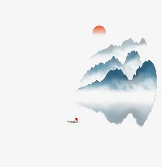 山海报素材图片下载。免抠