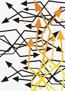 矢量图科技箭头免抠