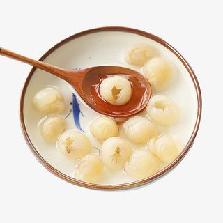 水泡的桂圆果肉素材免抠