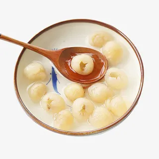 水泡的桂圆果肉素材免抠