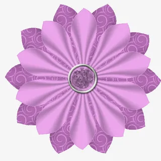 钻石芯布花瓣免抠