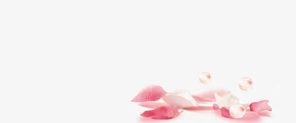 粉色的花瓣免抠