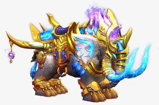 手绘巨象坐骑免抠