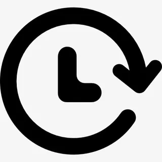 时钟刷新循环箭头图标免抠