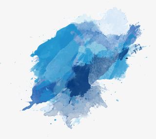 墨迹泼墨油漆水墨免抠