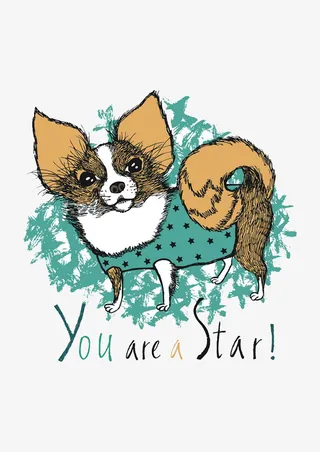 可爱的小狗免抠