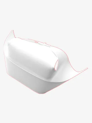 好看的白色护士帽免抠