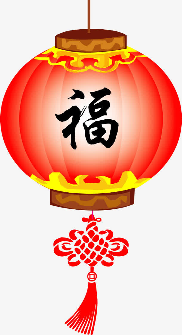 灯笼节日素材 手绘灯笼免抠