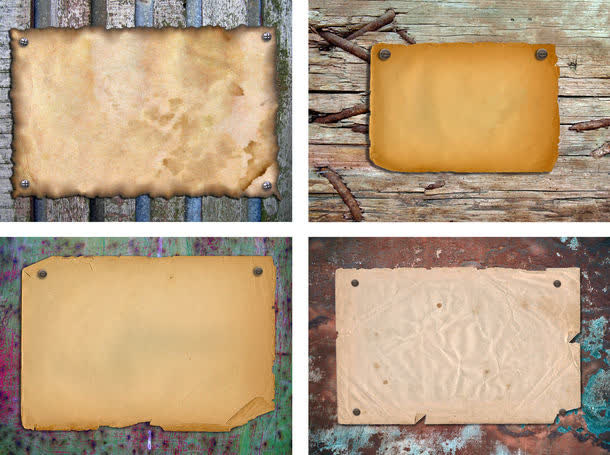 复古羊皮纸背景