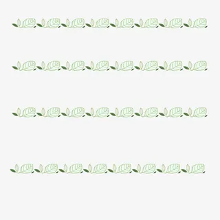 实用植物花边边框矢量素材免抠