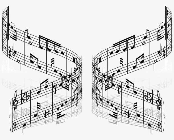 曲谱素材免抠