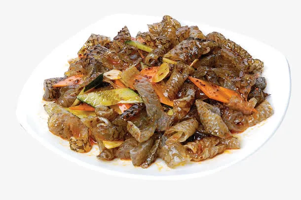 凉拌鱼皮免抠