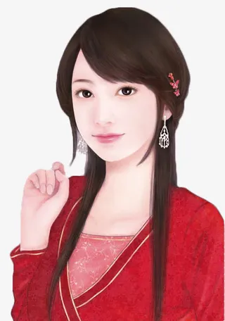 古代美女免抠