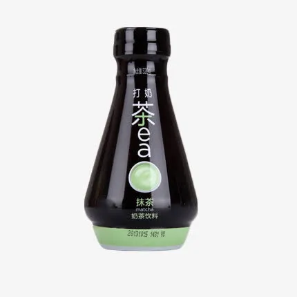 农夫山泉黑色包装打奶茶免抠