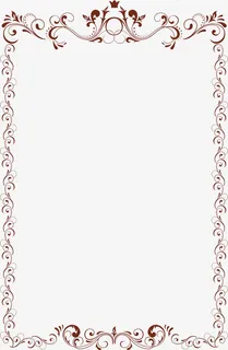 欧式复古文艺边框画框免抠 欧式复古文艺边框画框免抠