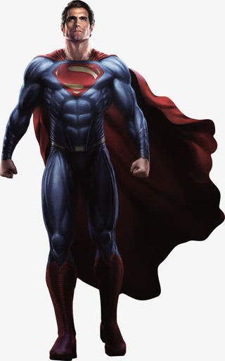 3D版本超人模型免抠