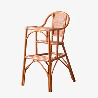 宝宝餐椅桌餐盘藤椅免抠