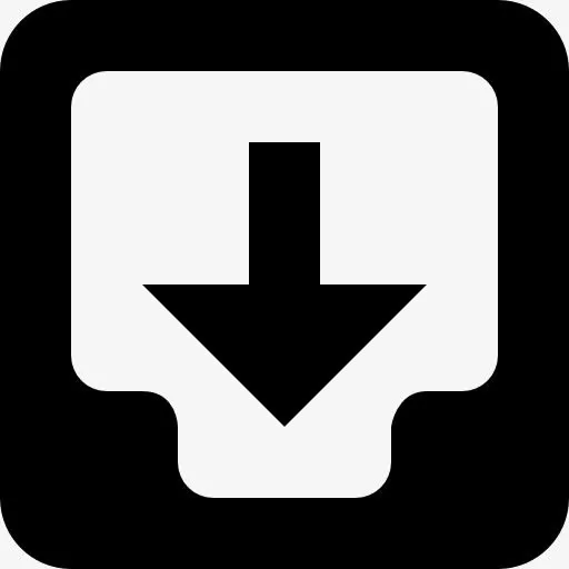 下载方接口按钮符号图标免抠