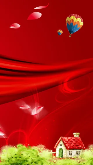 元旦新年新春H5背景高清