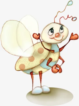 卡通七星瓢虫免抠