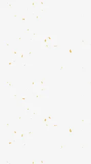 黄色飞溅礼花免抠
