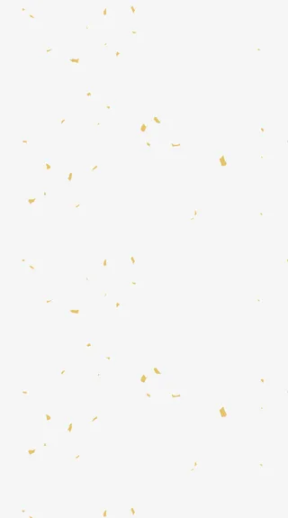 黄色飞溅礼花免抠